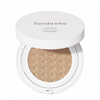 Тональная основа-кушон с сатиновым финишем, 01 Natural Beige, SPF 25 Sandawha