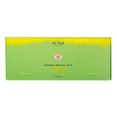 МАТЧА-ЛАТТЕ С КОКОСОВЫМ МОЛОКОМ ReFeel