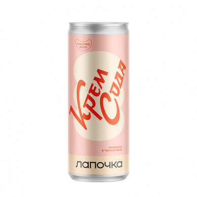 Лимонад "Крем Сода" Lapochka